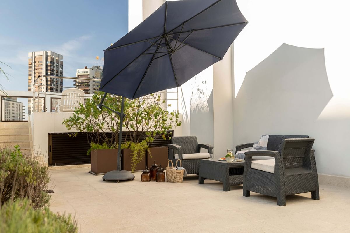 Solarium — terraza al aire libre